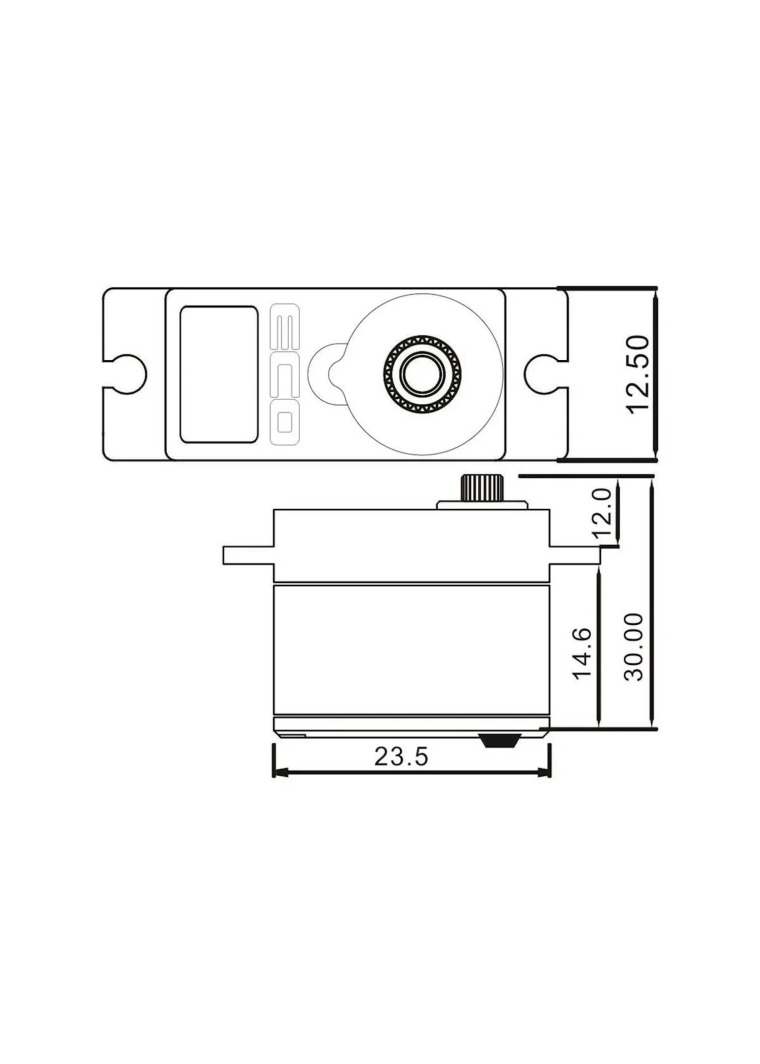 EcoPower 640T - 13g Digital Sub-Micro MG Servo - Image 4