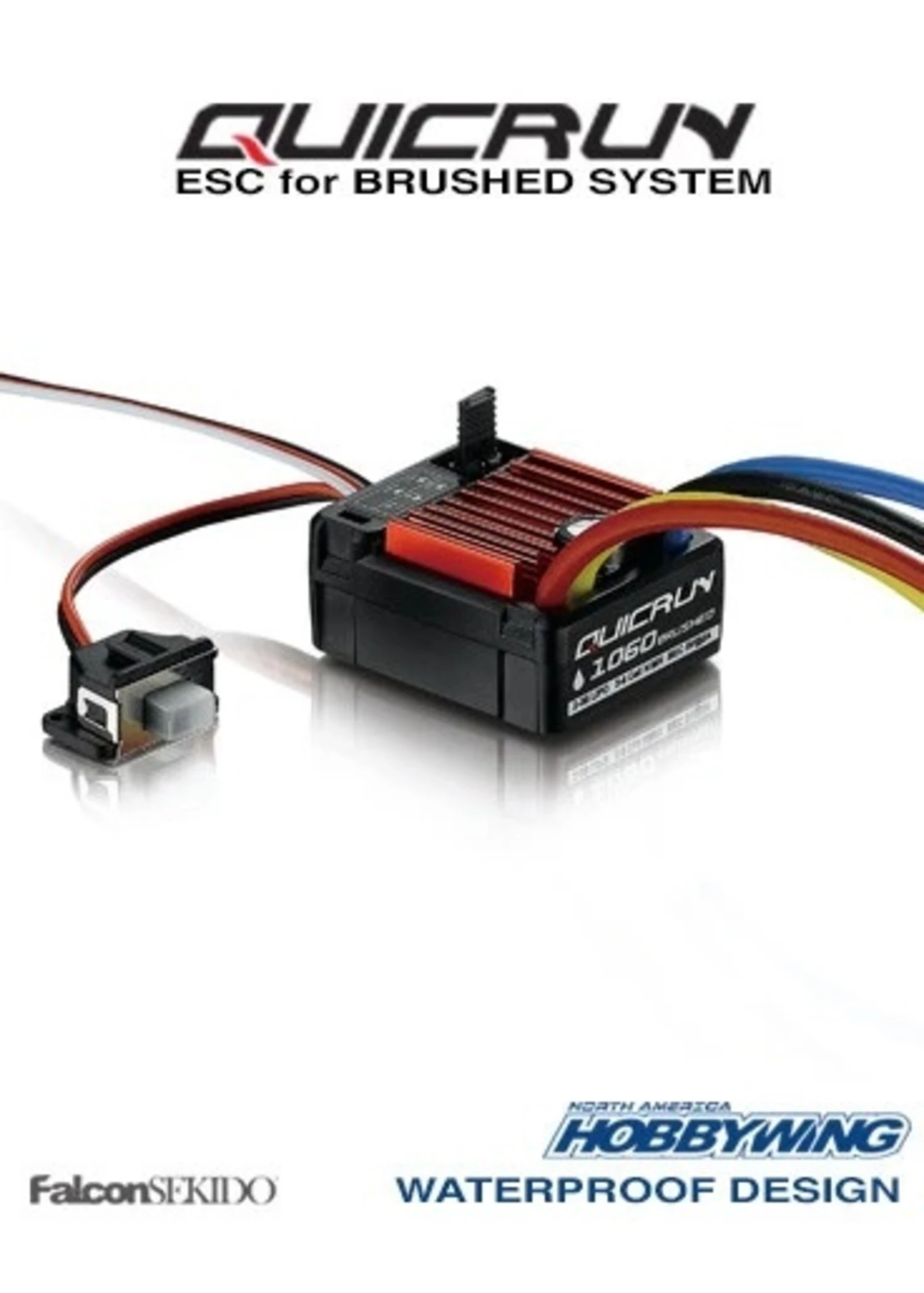HobbyWing 30120201 - Quicrun Brushed ESC - QuicRun 1060