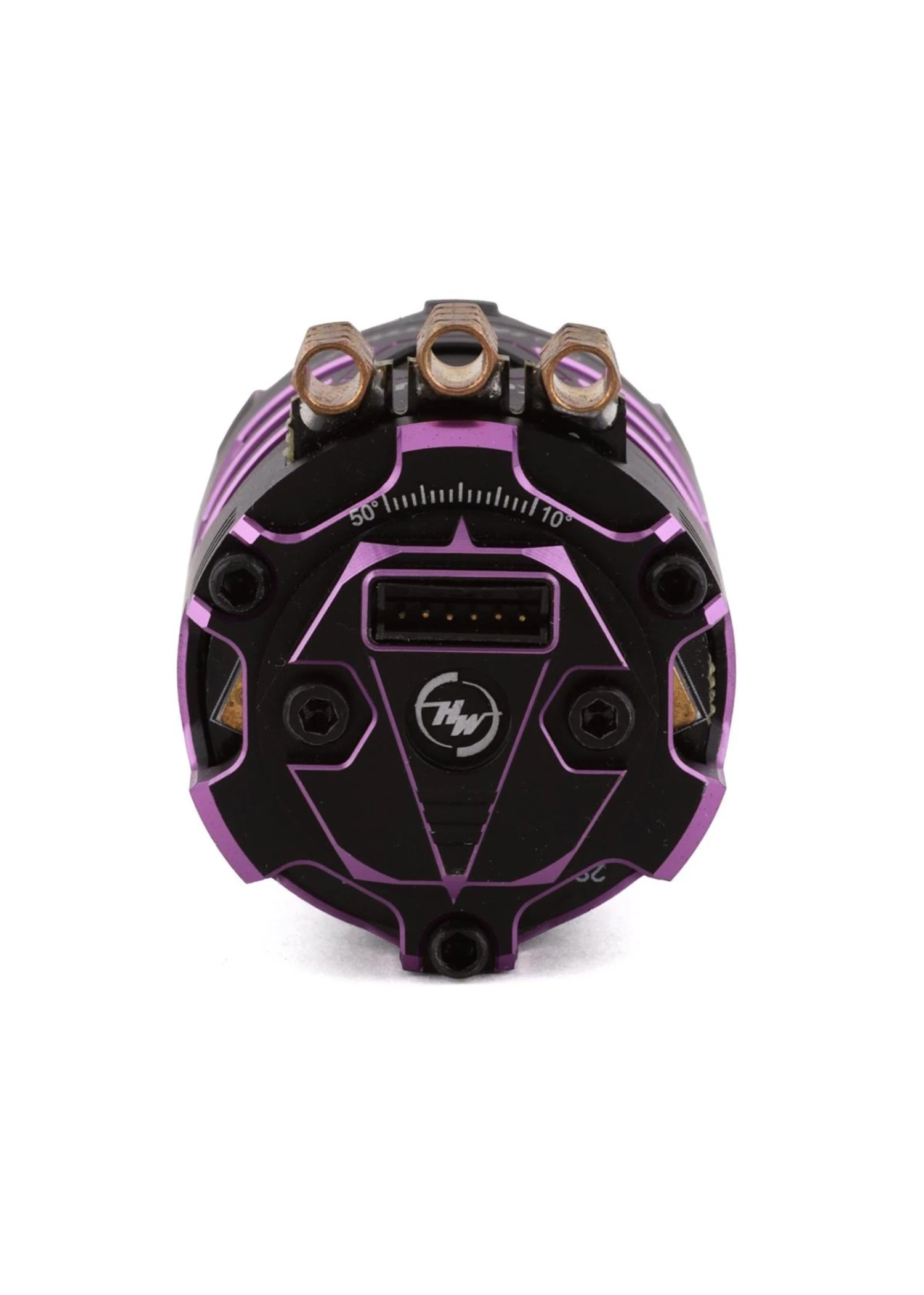 HobbyWing 30401136 - Xerun D10 Brushless Drift Motor - 10.5T Spirit Purple - Image 2