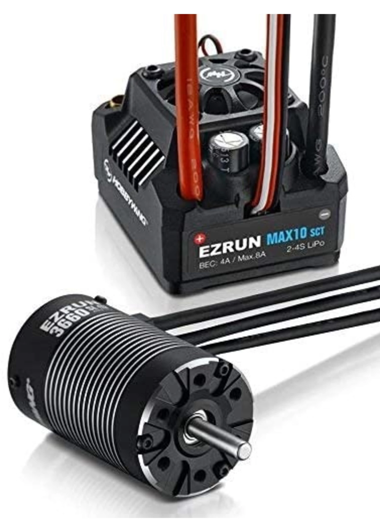 HobbyWing 38010202 - EzRun MAX10 SCT Combo 4600kv (5mm Shaft)