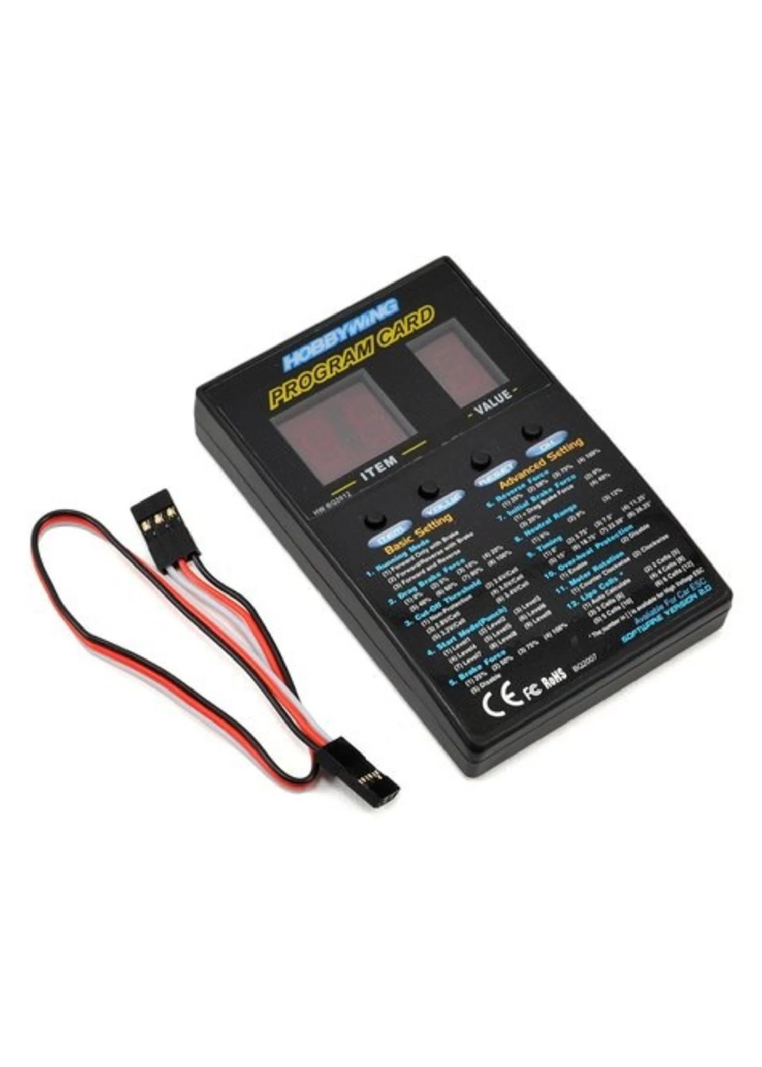 HobbyWing Hobbywing EZRun 18A Sensorless Brushless ESC/Motor Combo (12.0T/7800kV) - Image 2