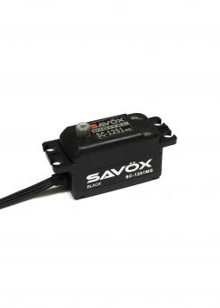 Savox SAVSC1251MG-BE - Black Edition Low Profile Digital Servo 0.09sec / 125oz @ 6V