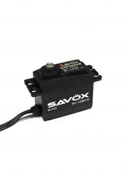 Savox SAVSC1256TG-BE - Black Edition Standard Size Coreless Digital Servo 0.15sec / 277oz @ 6V