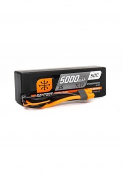 Spektrum SPMX50003S100H3 - 11.1V 5000mAh 3S 50C Smart Hardcase LiPo Battery: IC3